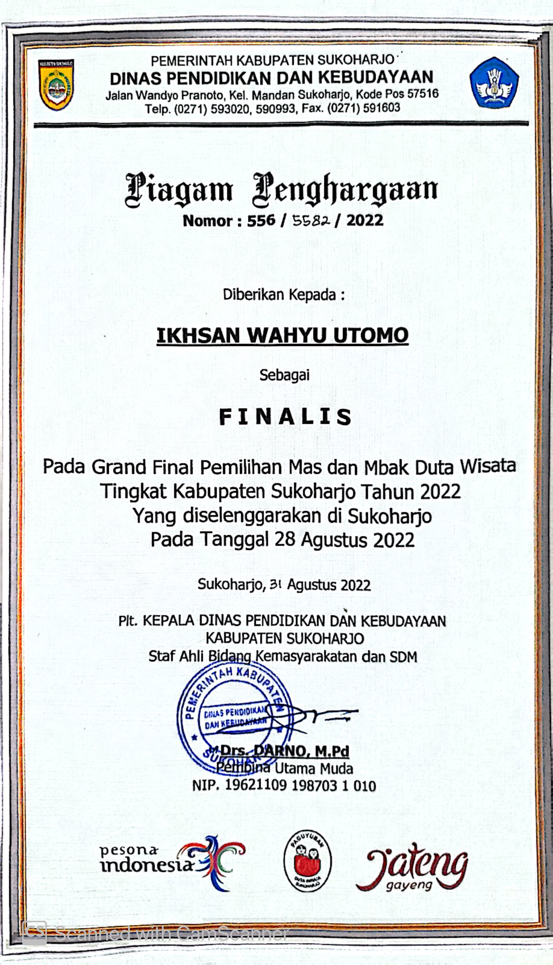 Mas Mbak Duta Wisata